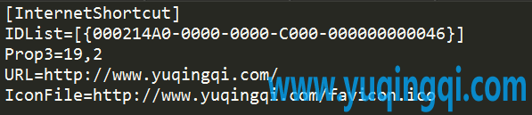php生成网页桌面快捷方式的方法
