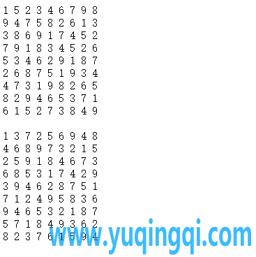 PHP 数独求解的程序实现