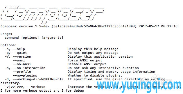 mac下 php Composer 安装